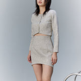 CLAIRE TWEED SKIRT