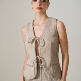ESME TWEED TOP