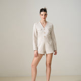 GLADYS TWEED JUMPSUIT