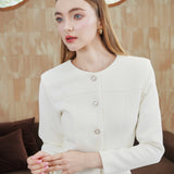 CAMILLE TWEED TOP (limited color)