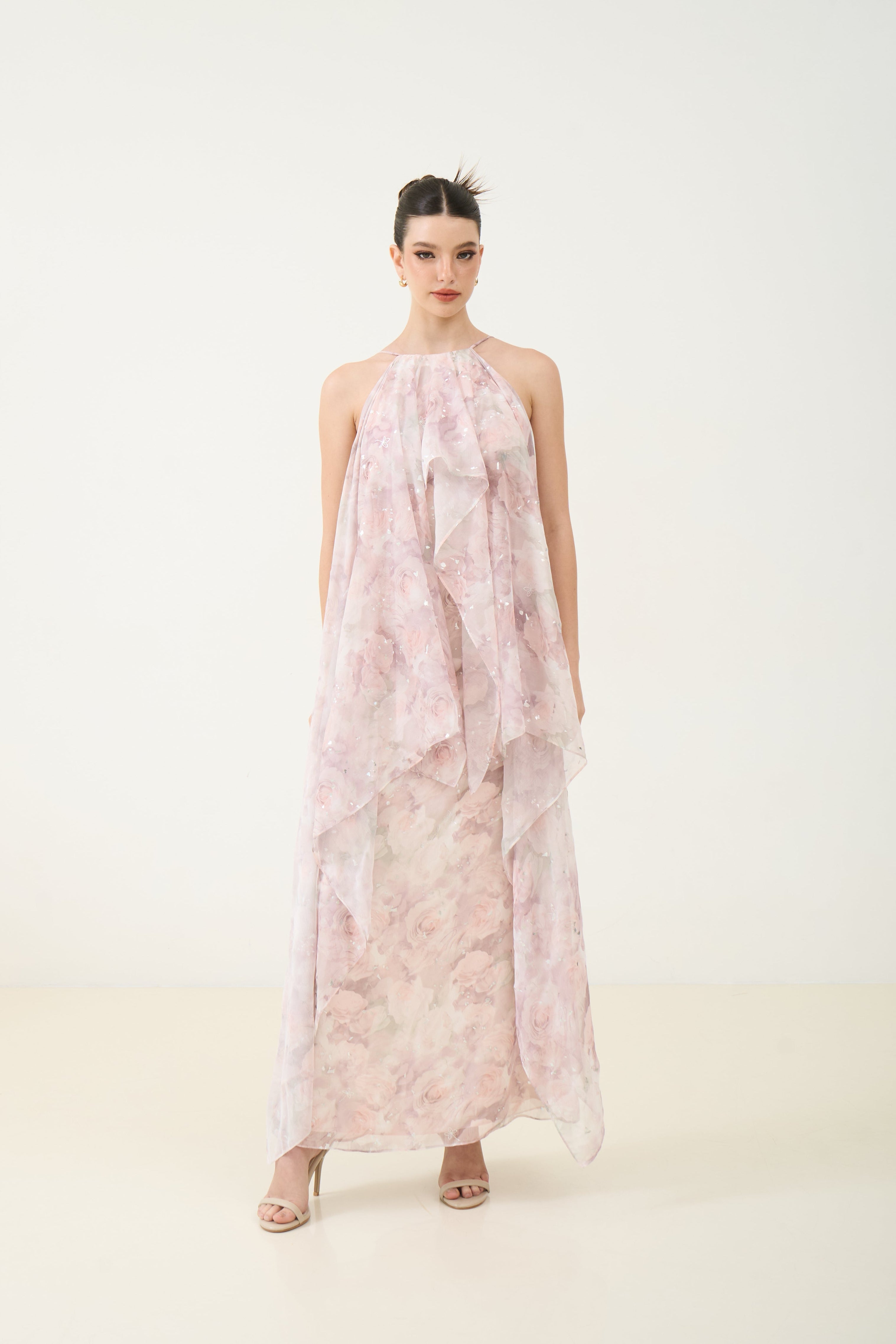 ZINNIA MAXI DRESS ( 4-WAYS TO STYLES )